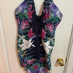 Floral Halter Dress